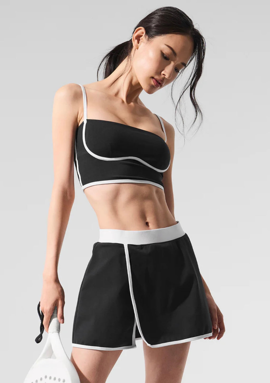 SKORT ALBA - Negro