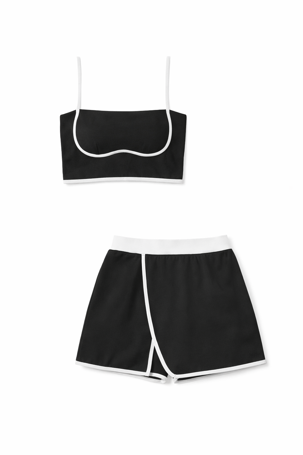 SKORT ALBA - Negro